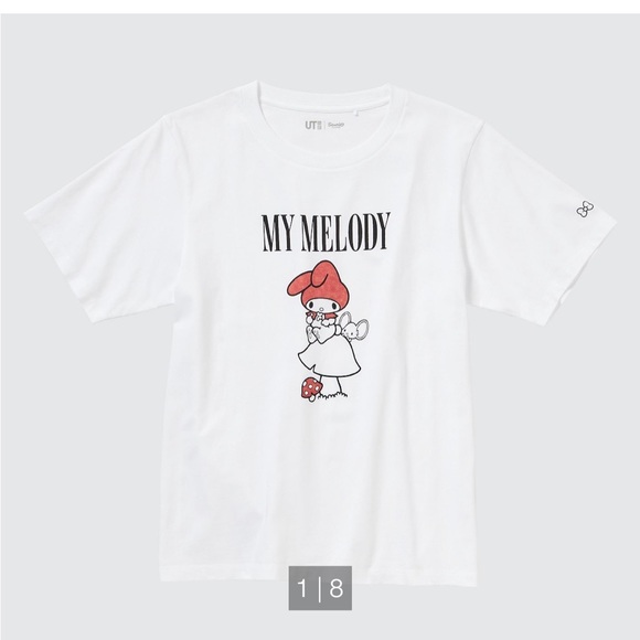 Uniqlo Sanrio Characters: Kuromi & My Melody UT (Short-Sleeve Graphic T-Shirt) - Picture 1 of 5